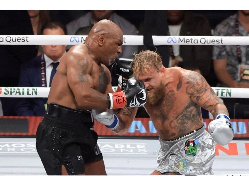 58 yaşındaki Mike Tyson, 27 yaşındaki YouTuber Jake Paul'e karşı: 8 rauntluk maçta kazanan belli oldu